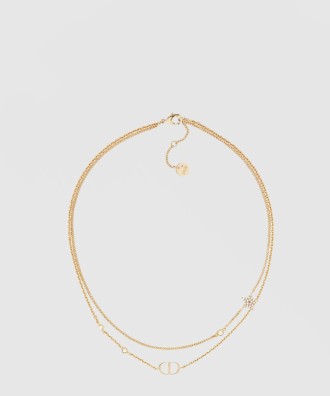 Petit CD 더블 목걸이 N1155