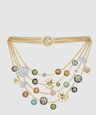 Rose des Vents 플래스트런 목걸이 JRDV9