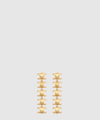 트리옹프 스터드 롱 귀걸이 461FC6