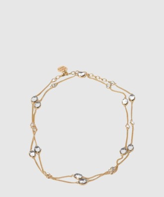 메탈 및 인조 진주 목걸이 5IC118