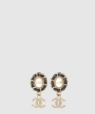 더블 C 진주 귀걸이 AB6768