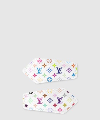 LV x TM 모노그램 멀티컬러 미니 LV 백스테이지 헤어 클립 M02496
