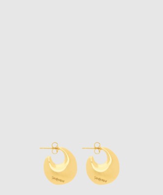 메탈 티어드롭 후프 이어링 823709