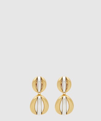 메탈 소재의 CASSANDRE 듀오 링 크 774623