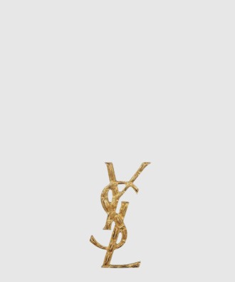 메탈 소재의 cassandre 크로커다일 브로치 470371