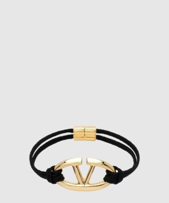 브이로고 시그니처 코튼 브레이슬릿