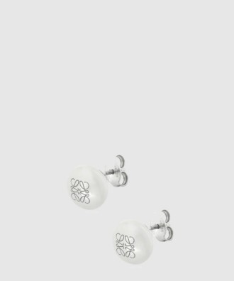 애너그램 페블 스터드 이어링