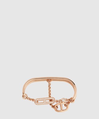 Chaine d Ancre Chaos 더블 링