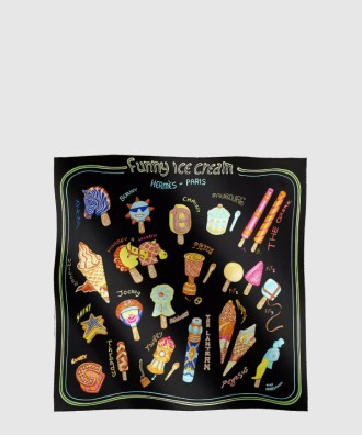 Funny Ice Cream 스카프 90