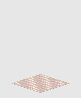 Oblique Dior 다이아몬드 스카프 52DOB