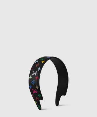 LV x TM Monogram 헤드밴드 블랙 M96121
