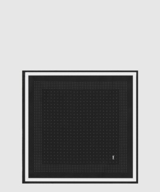 도트 실크 트윌 소재 포켓 스퀘어 822601