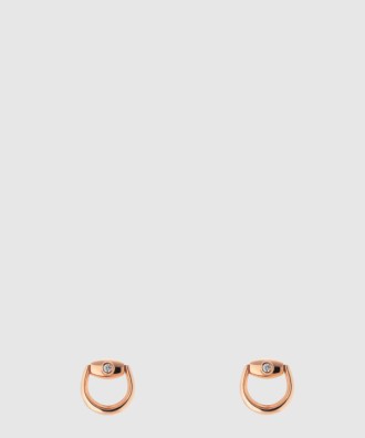 홀스빗 다이아몬드 스터드 귀걸이 796166