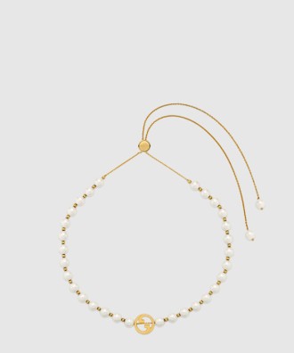 인터로킹 펄 목걸이 839031