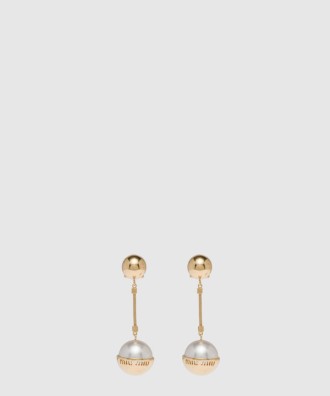 메탈 및 펄 귀걸이 5JO908