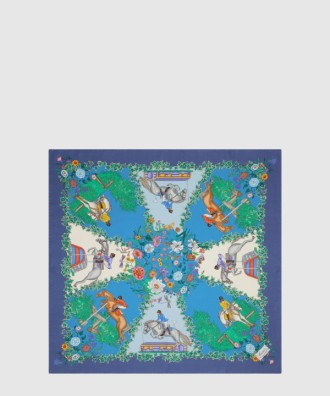 프린트 실크 트윌 까레 810870