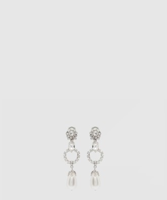 모조 크리스털 귀걸이 5JO372