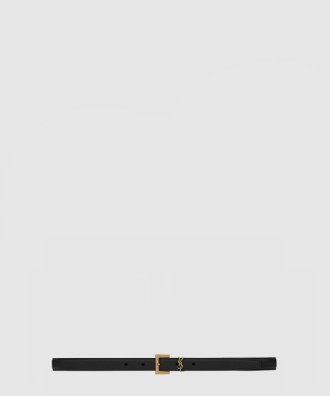 래커 처리된 가죽 소재의 스퀘어 버클 554465