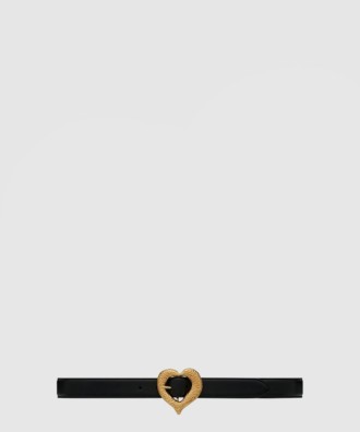 양가죽 하트 벨트 650322