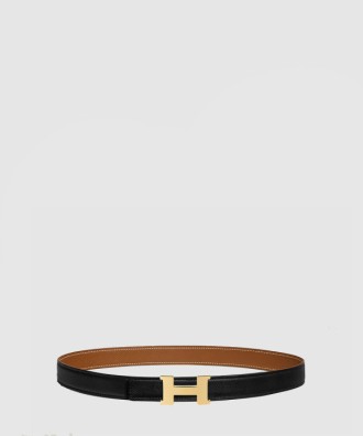 Mini Constance 벨트 버클 리버서블 가죽 스트랩