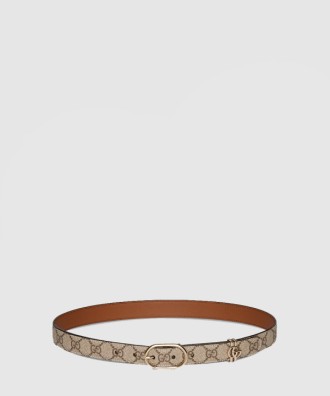 타원형 버클 GG 벨트 813004