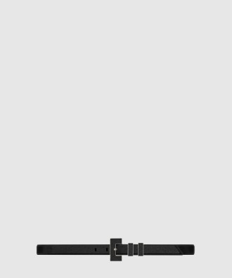 레더 클래식 사각 버클 벨트 586217