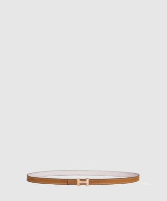 Mini 5382 벨트 버클 리버서블 가죽 스트랩