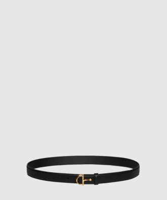 하프 호스빗 버클이 달린 얇은 벨트 836993