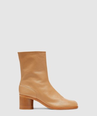 Tabi 빈티지 가죽 부츠 T9004