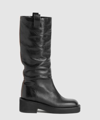 무릎 높은 부츠 T8013