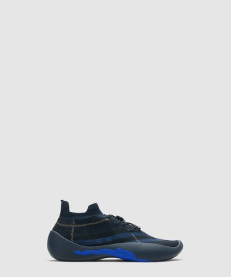 체크 니트 넵튠 스니커즈 81010321