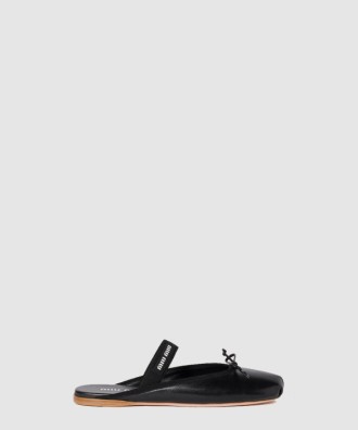 레더 발레리나 뮬 5F451E