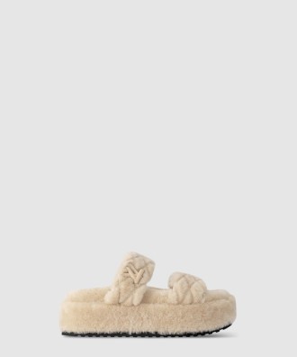 선셋 플랫폼 컴포트 플러시 슬리퍼 1ACTVD