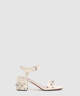 넬코트 그레이니 송아지 가죽 샌들