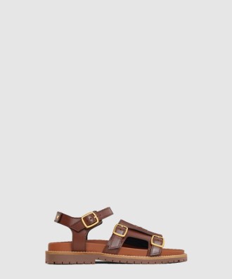 가죽 미노 샌들 359743