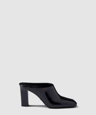 페이턴트 가죽 뮬 1I839N