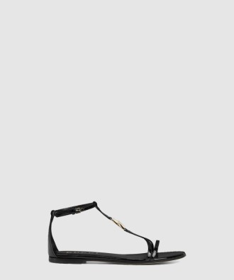 끈 샌들 뱀부 가죽 835737