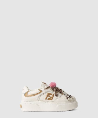 가죽 로우탑 플랫폼 참 슈즈 8E8721