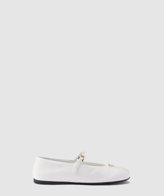 나플락 페이턴트 가죽 발레리나 1F793N