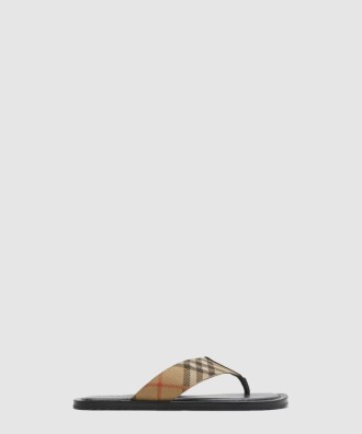 체크 파빌리온 샌들 810916