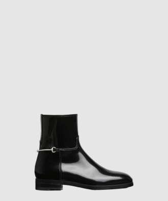 슬림 홀스빗 앵클 부츠 811377