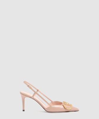 시그니처 송아지 펌프스