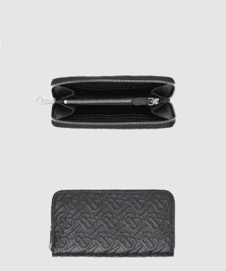 송아지 가죽 엠보 지퍼 지갑 80176521