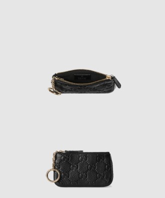 GG 엠블럼 지퍼 키 케이스 815891