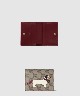 부엉이 디테일의 GG 미니 지갑 818767