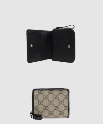 GG 엠블럼 지퍼 미니 지갑 819131