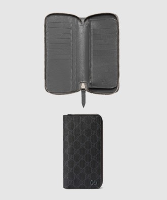 바이컬러 지퍼 지갑 822051