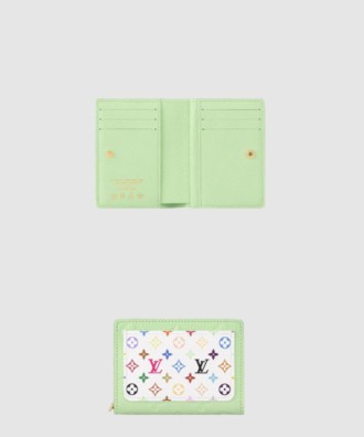 메탈 하드웨어 소가죽 지갑 M13619