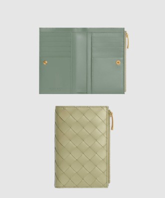 중형 인트레치아토 양면 지갑 749940