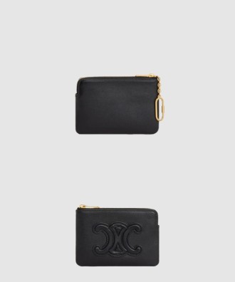 트리오페 지퍼 카드 코인 지갑 10C663